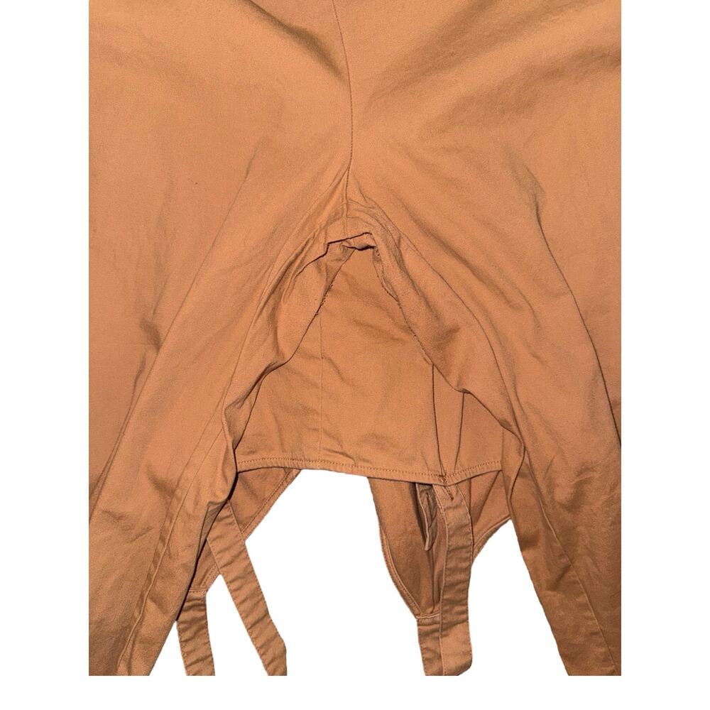 Universal Thread Cropped Overalls Rust Colored Wi… - image 10